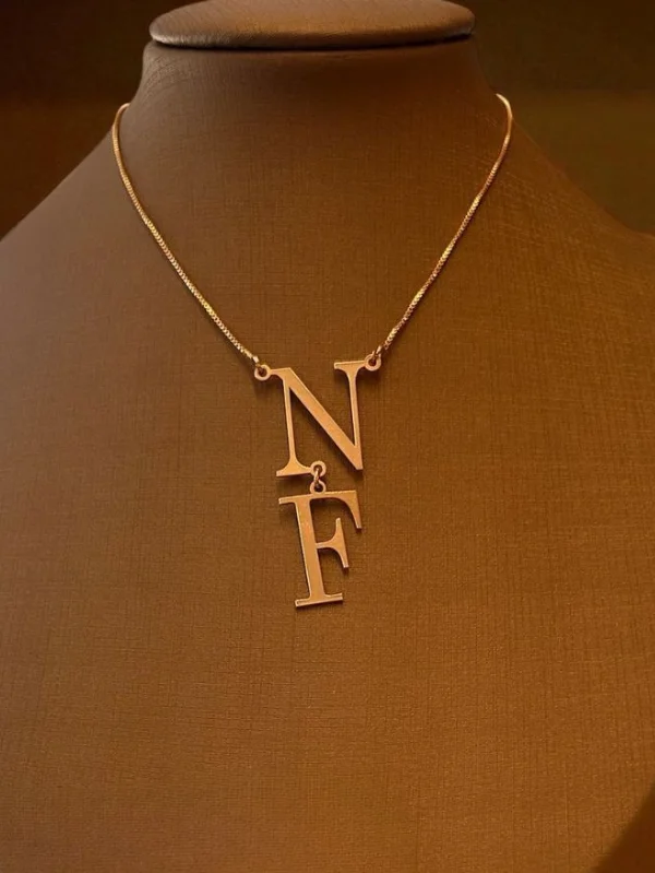 Gargantilha 2 Letras